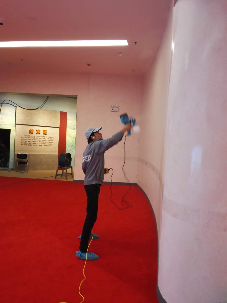 臨夏市博物館重點區域施工 臨夏市博物館重點區域施工