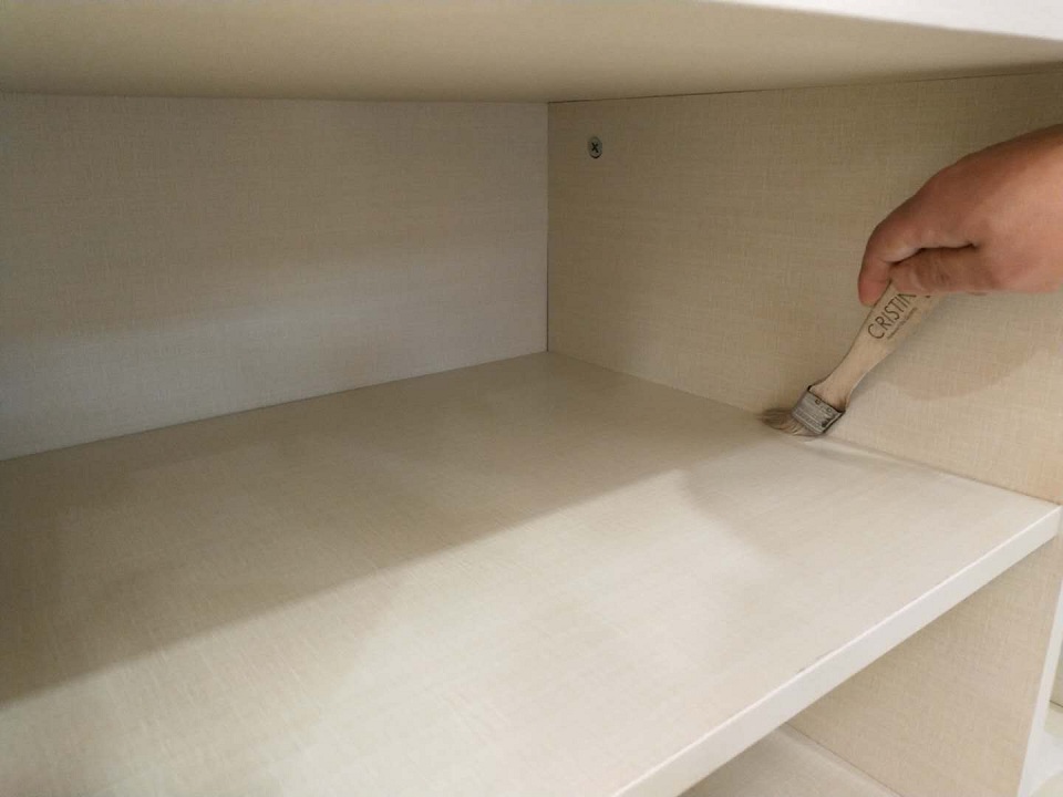 木柜接縫處刷子精細化施工治理 木柜接縫處刷子精細化施工治理