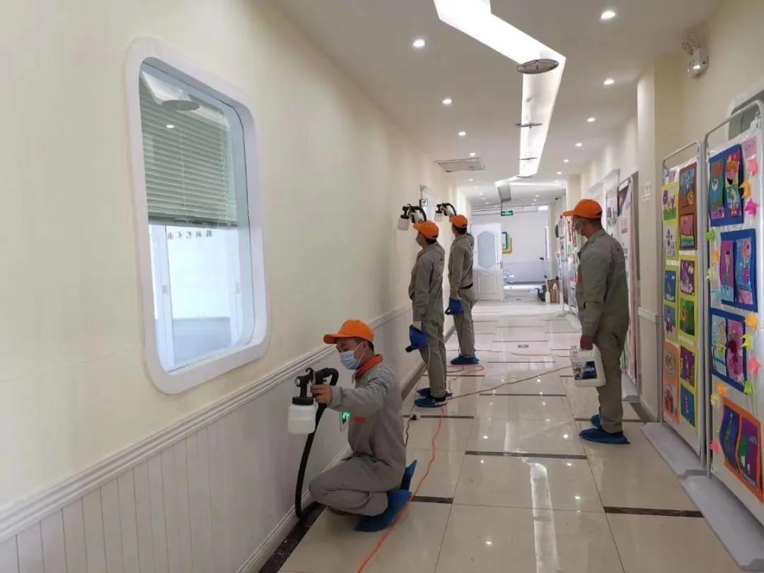 學校過道噴涂施工治理甲醛 學校過道噴涂施工治理甲醛