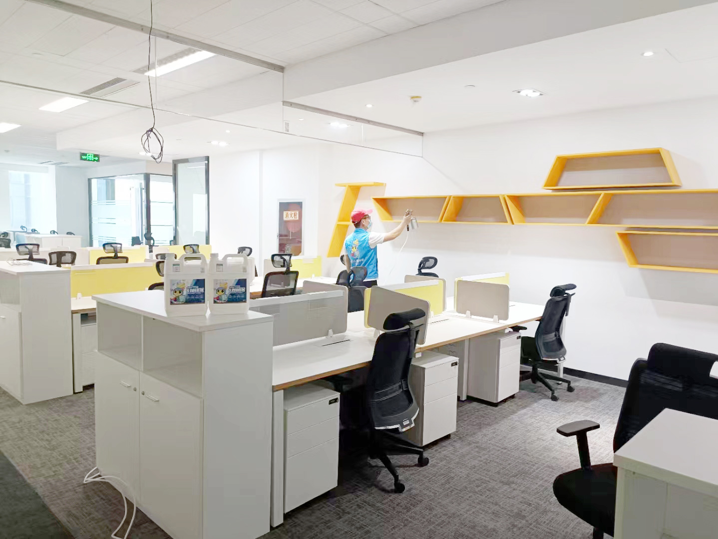 辦公墻面頂面噴槍施工治理 辦公墻面頂面噴槍施工治理