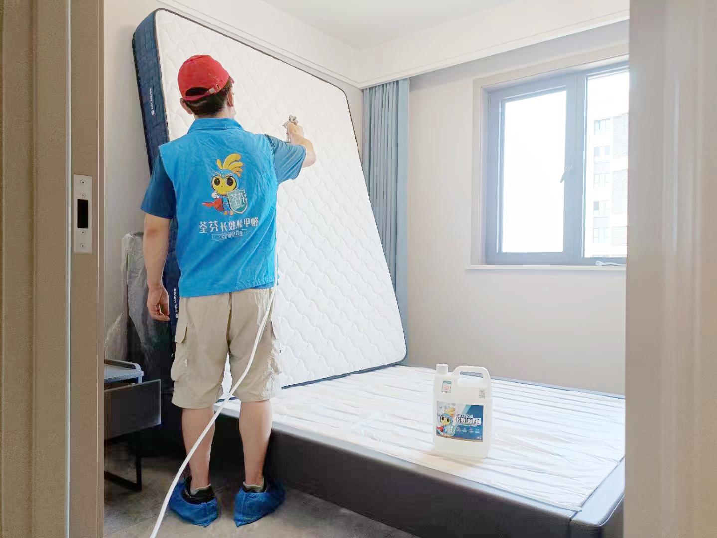 臥室床墊床架全方位噴涂治理甲醛 臥室床墊床架全方位噴涂治理甲醛