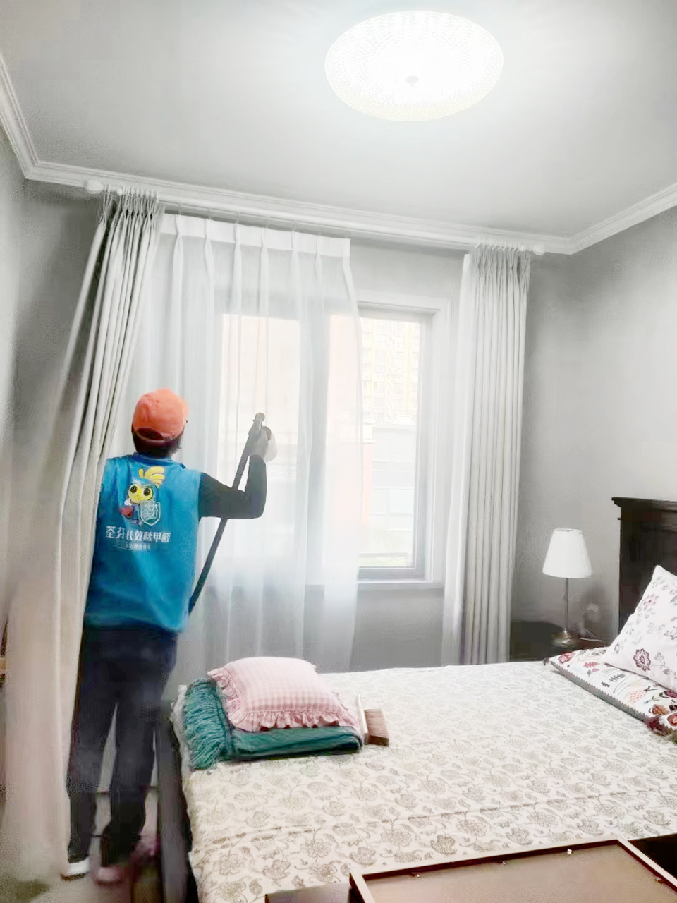 臥室布藝窗簾噴涂治理 臥室布藝窗簾噴涂治理