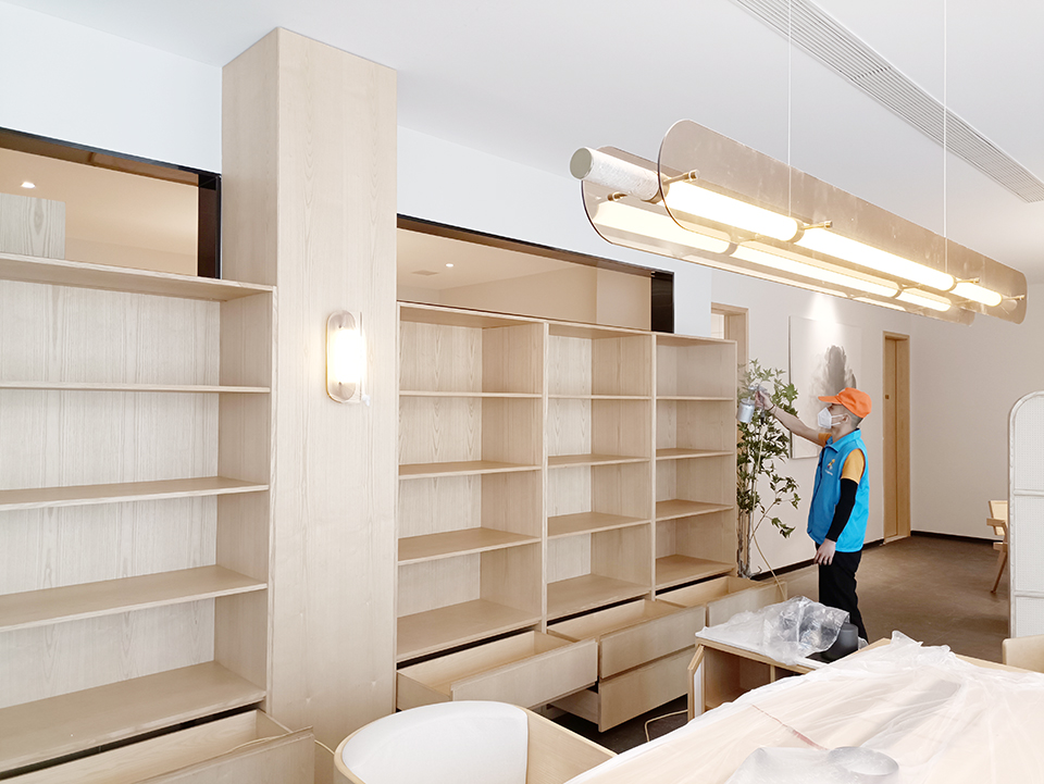 休閑區儲物柜噴槍施工治理甲醛 休閑區儲物柜噴槍施工治理甲醛