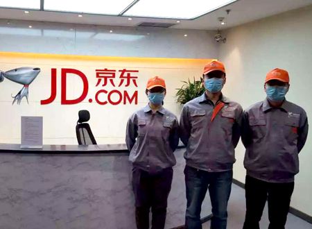 沈陽京東世紀貿易荃芬除甲醛施工案例