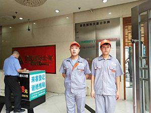 榮民國際大廈小區荃芬除甲醛施工案例