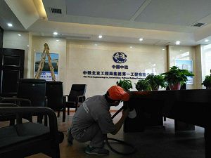 中鐵北京局荃芬除甲醛施工案例