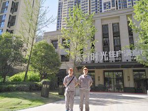 曲江美好時光小區(qū)荃芬除甲醛施工案例