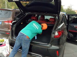 雷克薩斯車內除甲醛施工案例