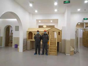 萬科金域華府早教中心除甲醛施工案例