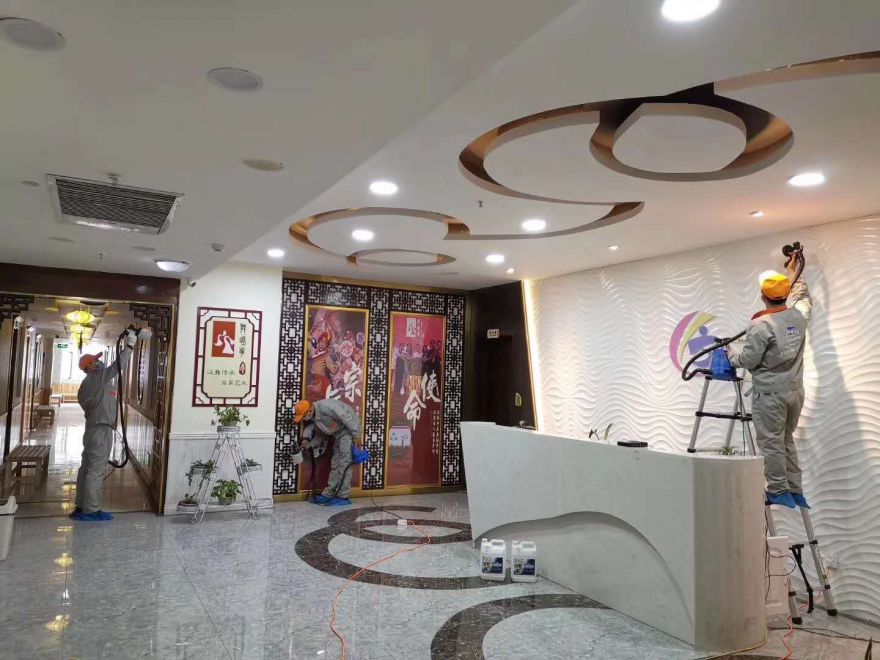 西寧騰越藝術(shù)教育培訓學校除甲醛施工