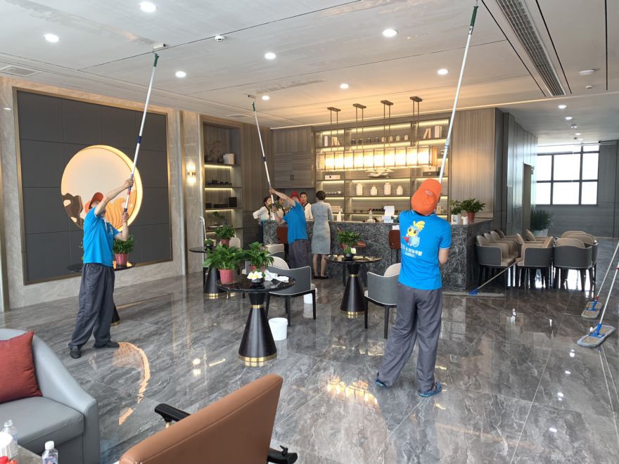 襄城-金襄壹品售樓部除甲醛施工