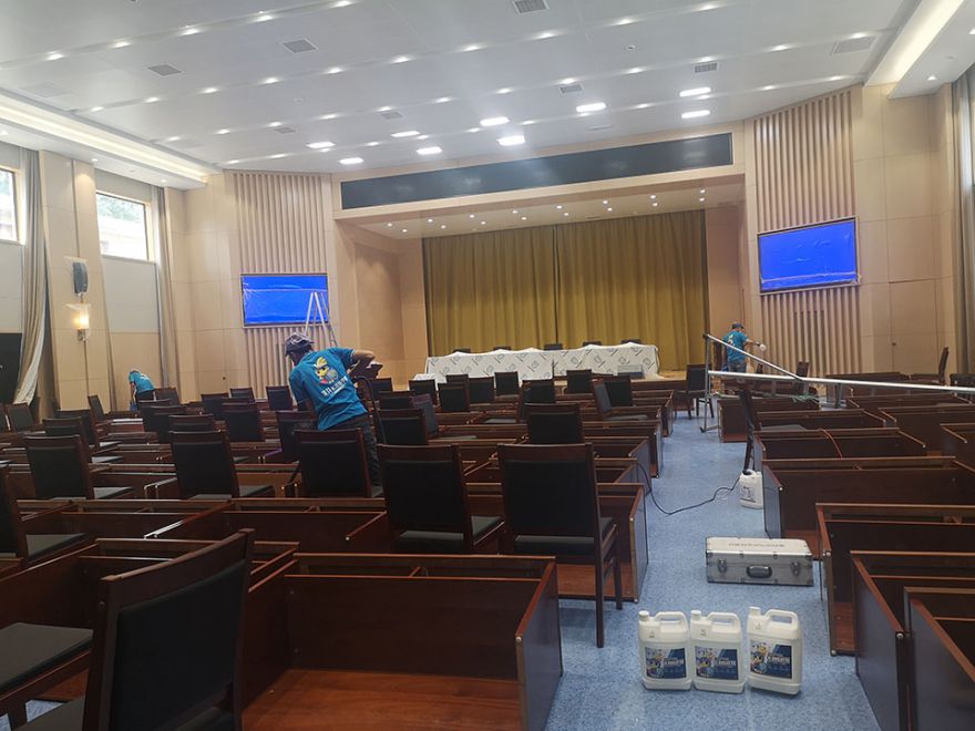 渭南政府機關辦公室除甲醛施工